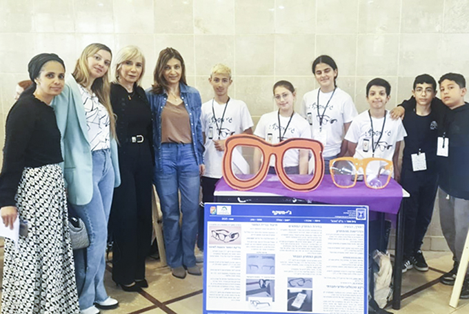 בית ספר גוונים מעפולה ייצג את מחוז צפון בכנס ארצי לחקר מדע וטכנולוגיה 